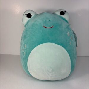 Squishmallows Teal Frog Plush